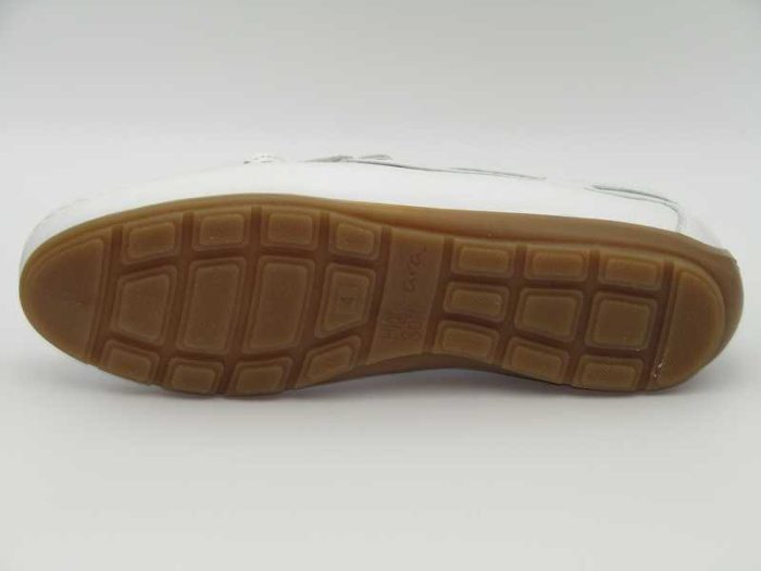 Mocasín plano con lazo, Ara - Blanco - Imagen 5