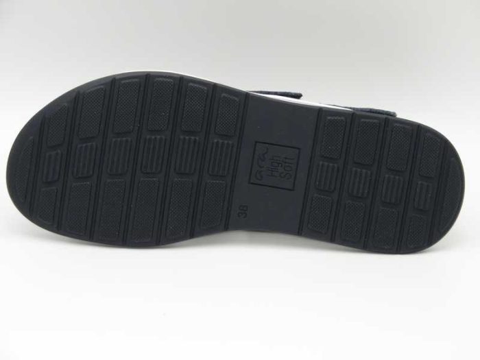 Sandalia con velcros, Ara - Azul Marino - Imagen 5