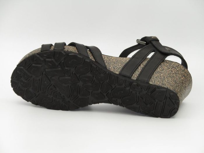 Sandalia cuña media, Panama Jack - Negro - Imagen 5