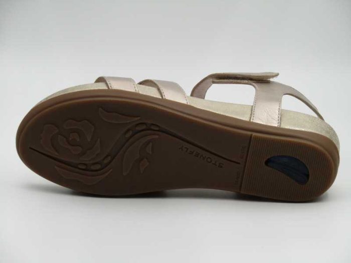 Sandalia confort, Stonefly - Dorado - Imagen 5