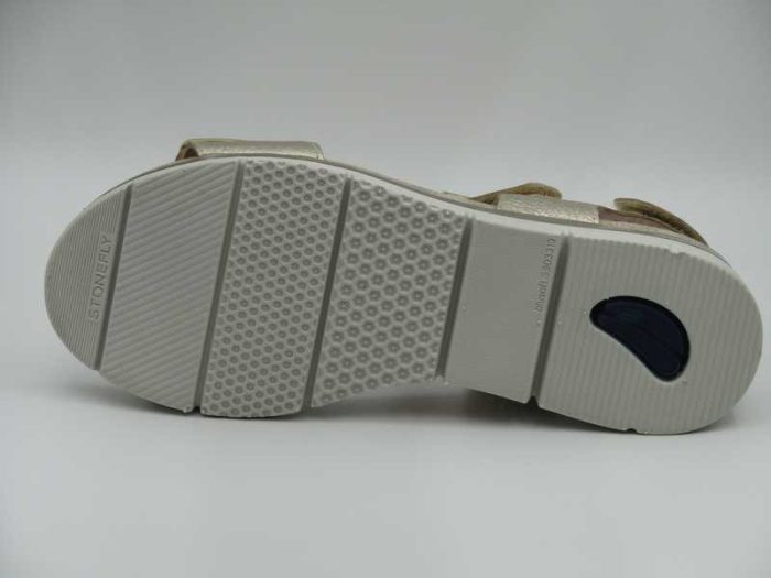 Sandalia confort, Stonefly - Platino - Imagen 5