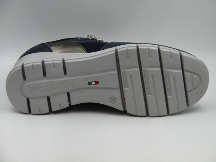 Deportivo con cuña, Nero Giardini - Azul Marino - Imagen 5
