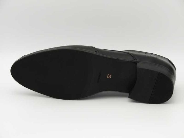 Zapato cordones, Vitelo - Negro - Imagen 5